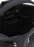 细节 - 点击放大 - BALENCIAGA - ‘Wheel' logo print drawstring nylon bucket bag