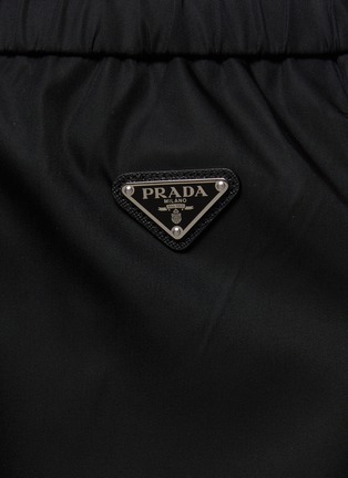  - PRADA - LOGO徽标再生尼龙长裤