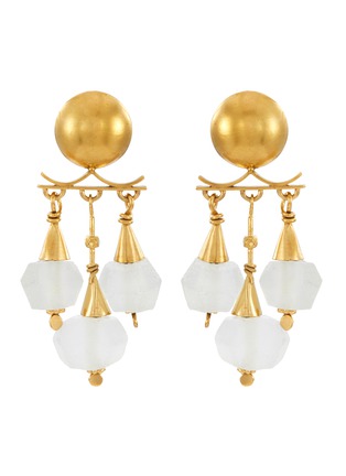 首图 - 点击放大 - KATERINA MAKRIYIANNI - 玻璃珠饰镀金纯银及铜耳环