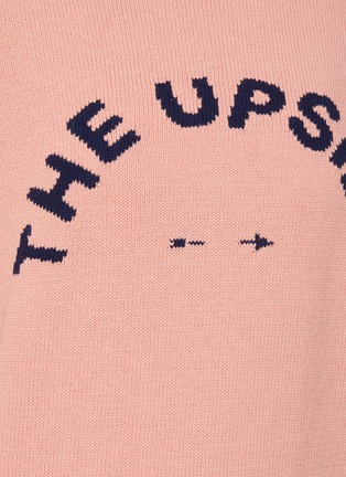  - THE UPSIDE - BIARRITZ LOGO 有机棉针织衫