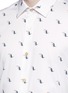 细节 - 点击放大 - PAUL SMITH - 恐龙刺绣纯棉衬衫