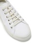 细节 - 点击放大 - SAINT LAURENT - MALIBU 做旧感帆布鞋