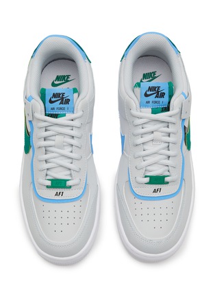 细节 - 点击放大 - NIKE - AIR FORCE 1 SHADOW 低帮厚底真皮运动鞋