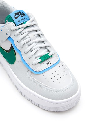 细节 - 点击放大 - NIKE - AIR FORCE 1 SHADOW 低帮厚底真皮运动鞋