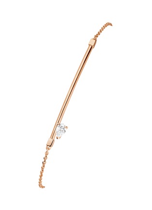 首图 - 点击放大 - REPOSSI - Serti sur Vide' Diamond Gold Chain Bracelet