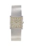 首图 - 点击放大 - LANE CRAWFORD VINTAGE COLLECTION - PATEK PHILIPPE diamond fausses cotes decoration silver dial 18k white gold case lady watch