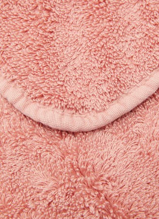 细节 –点击放大 - ABYSS - SUPER PILE埃及长绒棉面巾－珊瑚色