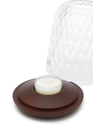 细节 –点击放大 - SAINT-LOUIS - Folia Small Photophore Candleholder — Dark Wood