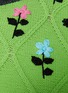  - CORMIO - OMA 2.0 花朵图案拼色围边针织衫