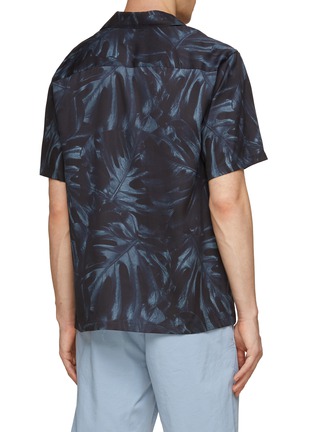 背面 - 点击放大 - THEORY - NOLL BOLD椰树叶图案天丝衬衫