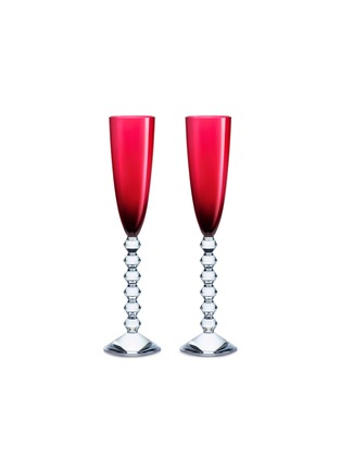 首图 –点击放大 - BACCARAT - FLUTISSIMO 玻璃杯 - 红色