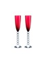 首图 –点击放大 - BACCARAT - FLUTISSIMO 玻璃杯 - 红色