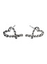 首图 - 点击放大 - JOHN HARDY - ‘Classic Chain Manah' Sterling Silver Heart Stud Earrings