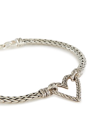 细节 - 点击放大 - JOHN HARDY - ‘Classic Chain Manah' Sterling Silver Heart Bracelet