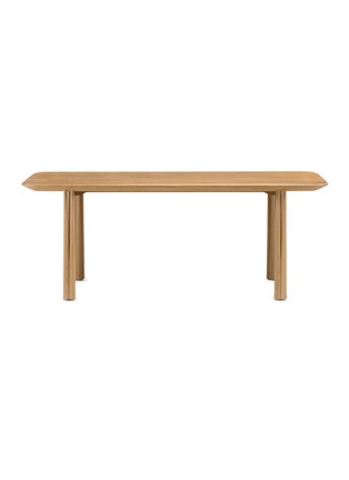 首图 –点击放大 - JASON MILLER - ELLIOT 方形橡木餐桌 — 浅棕色