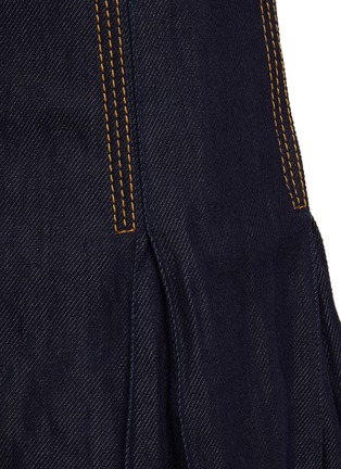  - BOTTEGA VENETA - 明线细节牛仔短裙