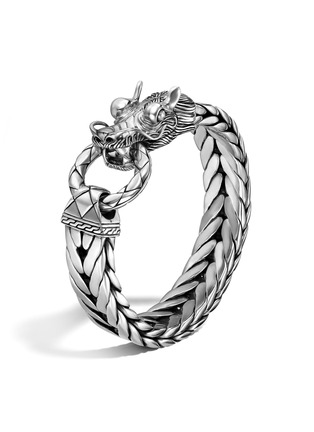 首图 - 点击放大 - JOHN HARDY - ‘Legends Naga' Sterling Silver Dragon Head Bracelet