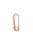 首图 - 点击放大 - ANITA KO - 18k rose gold safety pin earring