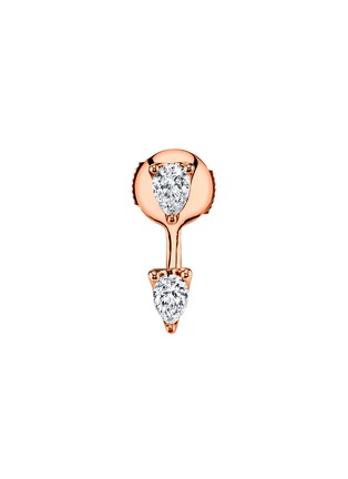 首图 - 点击放大 - ANITA KO - Diamond 18k rose gold orbit earring