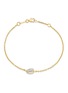 首图 - 点击放大 - ANITA KO - Diamond 18k gold small palm leaf chain bracelet