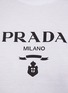 - PRADA - LOGO 印花纯棉 T 恤