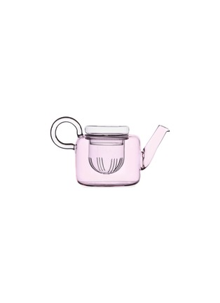 首图 –点击放大 - ICHENDORF MILANO - PIUMA SMALL TEAPOT — CLEAR/PINK