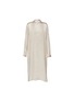首图 –点击放大 - FRETTE - CASCADE SMALL LONG SLEEVE SILK NIGHTGOWN — CHAMPAGNE