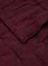  - ONCE MILANO - Wavy Linen Blanket — Wine