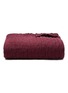 首图 –点击放大 - ONCE MILANO - Wavy Linen Blanket — Wine