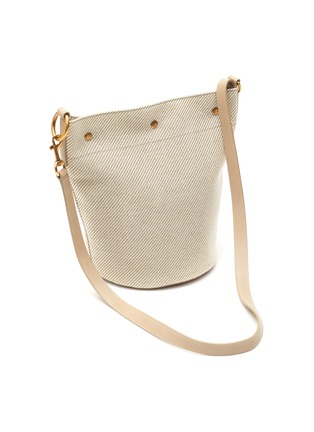 细节 - 点击放大 - SAINT LAURENT - ‘SEAU RIVE‘ CANVAS BUCKET BAG
