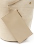 细节 - 点击放大 - SAINT LAURENT - ‘SEAU RIVE‘ CANVAS BUCKET BAG