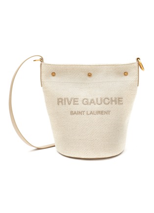 首图 - 点击放大 - SAINT LAURENT - ‘SEAU RIVE‘ CANVAS BUCKET BAG