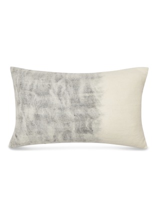 首图 –点击放大 - BAEA - ‘NUNO' MERINO-ALPACA WOOL SILK BLEND CUSHION COVER - PEBBLE GREY