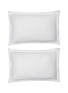 首图 –点击放大 - BAEA - ‘Merrow’ Organic Cotton Sateen Pillowcases — Sand