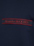  - ALEXANDER MCQUEEN - LOGO 条带拼贴纯棉 T 恤