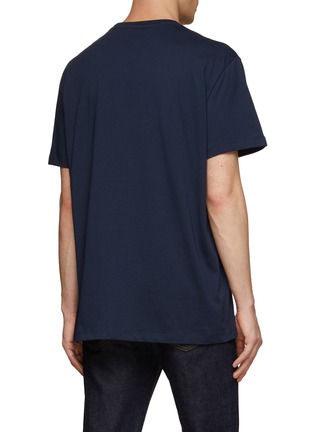 背面 - 点击放大 - ALEXANDER MCQUEEN - LOGO 条带拼贴纯棉 T 恤