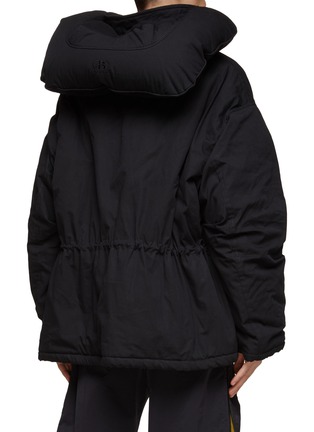 背面 - 点击放大 - BALENCIAGA - 可拆式枕头设计蓬松派克大衣