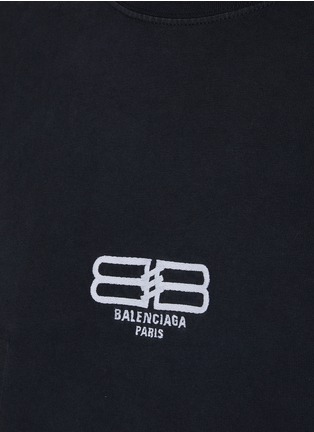  - BALENCIAGA - LOGO纯棉连帽卫衣