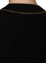  - BOTTEGA VENETA - 金属链条缀饰长袖针织连衣裙