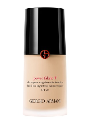 首图 -点击放大 - GIORGIO ARMANI - POWER FABRIC+ ULTRA LONGWEAR WEIGHTLESS MATTE FOUNDATION SPF20 — 1.75