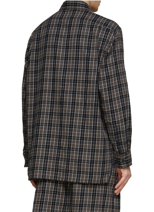背面 - 点击放大 - ACNE STUDIOS - 格纹法兰绒衬衫