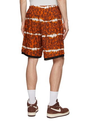 背面 - 点击放大 - ACNE STUDIOS - 豹纹图案松紧腰网面拼接短裤