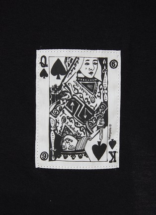  - MM6 MAISON MARGIELA - 扑克牌图案短款T恤