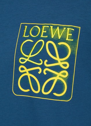  - LOEWE - LOGO 纯棉长袖 T 恤