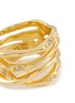细节 - 点击放大 - JOANNA LAURA CONSTANTINE - 多层设计晶石点缀黄铜戒指