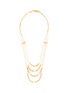 首图 - 点击放大 - JOANNA LAURA CONSTANTINE - 珍珠点缀绞线多链黄铜项链
