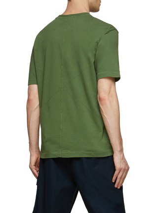 背面 - 点击放大 - STONE ISLAND - LOGO 车线设计纯棉 T 恤