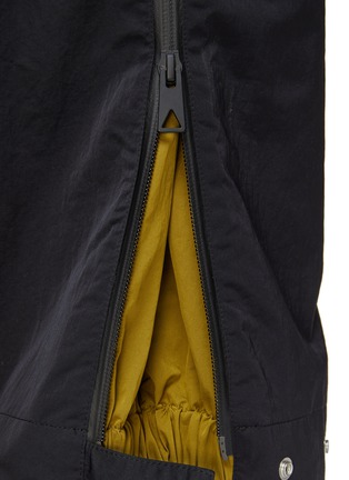  - BOTTEGA VENETA - 侧拉链拼色设计松紧腰长裤