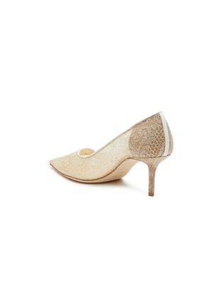  - JIMMY CHOO - CIBELLE 蕾丝尖头平底鞋