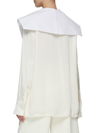 背面 - 点击放大 - JIL SANDER - 大翻领长袖衬衫